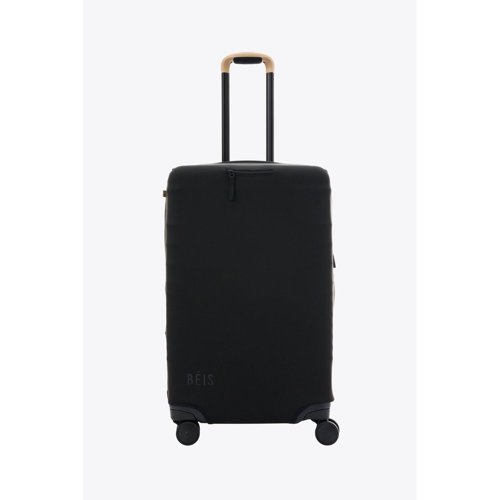 BEIS Black Medium Check-In Luggage Cover Suitcase Protector